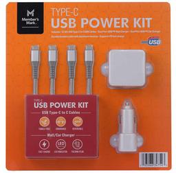Refurbished Member's Mark Type-C USB Power Kit - Reebelo Österreich
