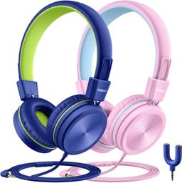 Refurbished Nabevi Kinder-Kopfhörer mit Mikrofon BH200 (2er-Pack) - Reebelo Österreich