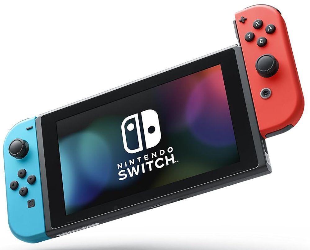 Refurbished Nintendo Switch with Neon Blue and Neon Red Joy‑Con - Reebelo Österreich