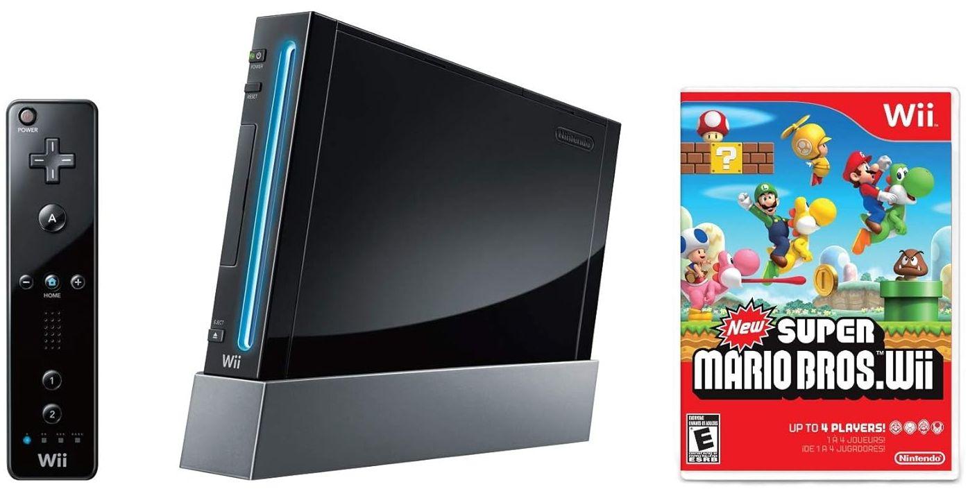 Refurbished Nintendo Wii Console with New Super Mario Bros Wii - Reebelo Österreich