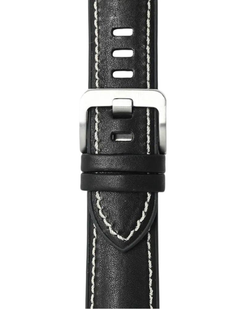 Refurbished Novonappa Hybrid Leather Uhrenarmband (20mm) - Reebelo Österreich