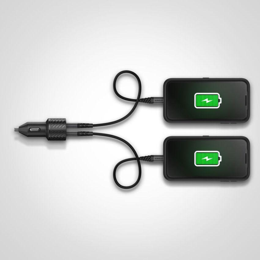 Refurbished OtterBox USB-A Dual Port Autoladegerät (24W) - Reebelo Österreich