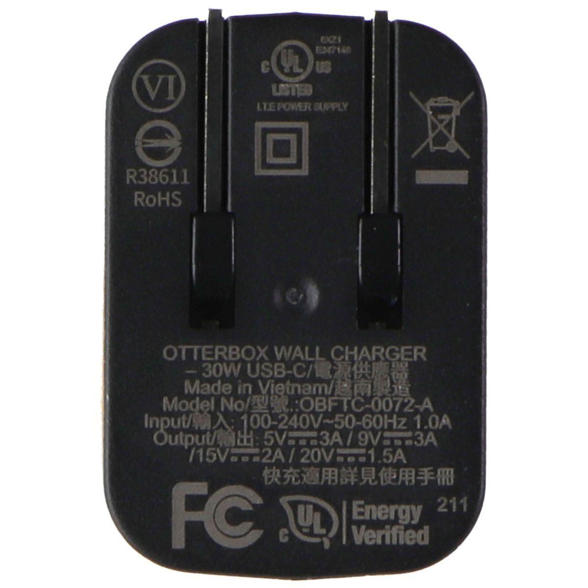 Refurbished OtterBox USB-C Wandladegerät 30W Fast Charge (US) - Reebelo Österreich