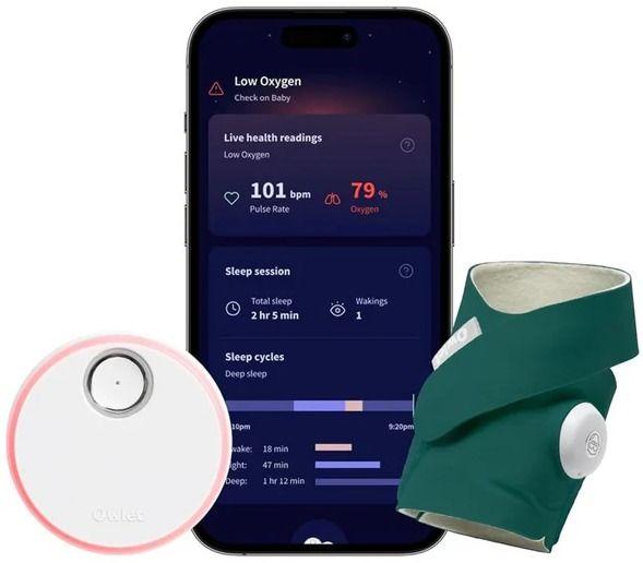 Refurbished Owlet Dream Sock Smart Baby Monitor - Reebelo Österreich