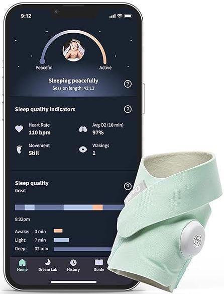 Refurbished Owlet Dream Sock Smart Baby Monitor - Reebelo Österreich