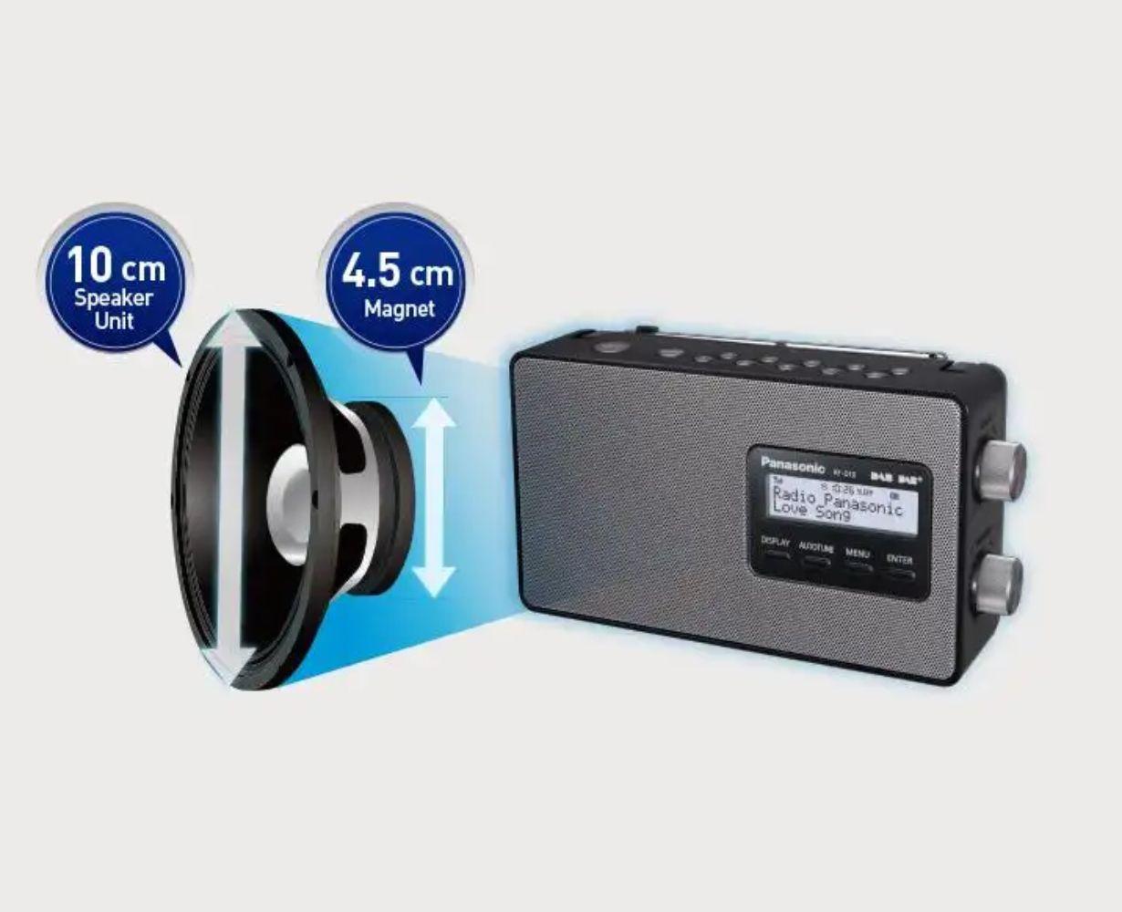 Refurbished Panasonic RF-D10GN DAB & DAB+ kompatibles Radio - Reebelo Österreich