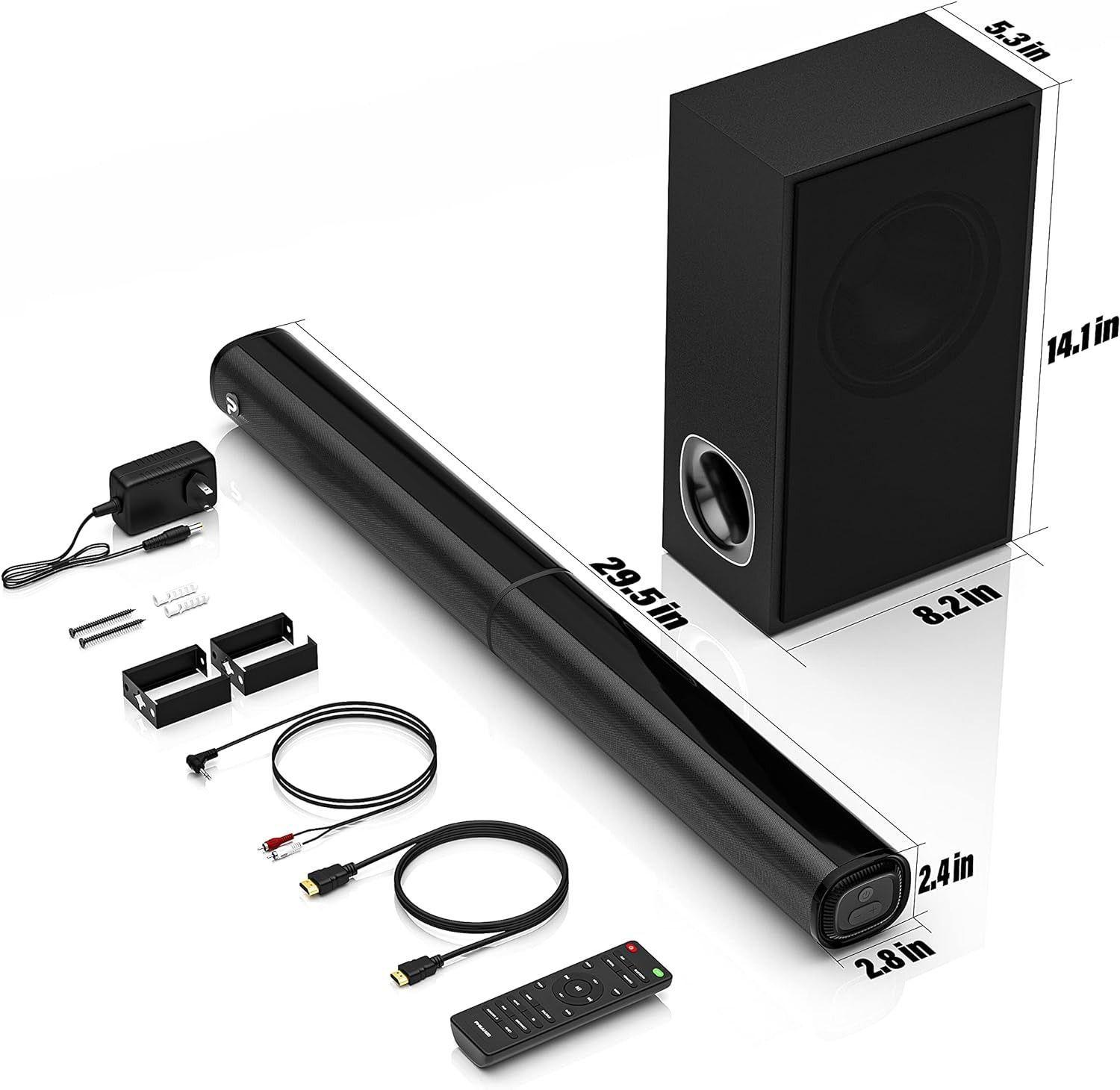 Refurbished PHEANOO 2.1 CH SoundBar - Reebelo Österreich