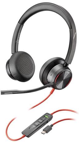 Refurbished Poly Blackwire 8225 USB-C Stereo Wired Headset - Reebelo Österreich