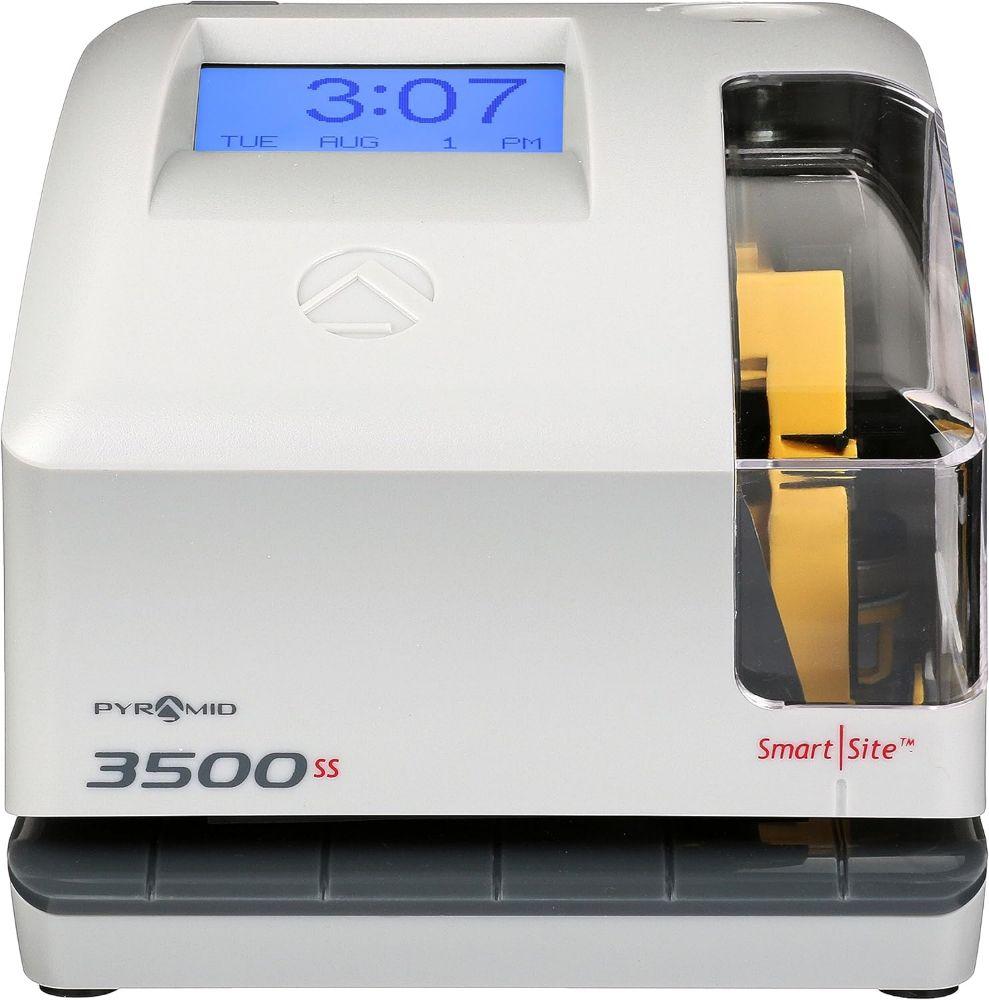 Refurbished Pyramid 3500ss SmartSite Time Clock & Document Stamp - Reebelo Österreich