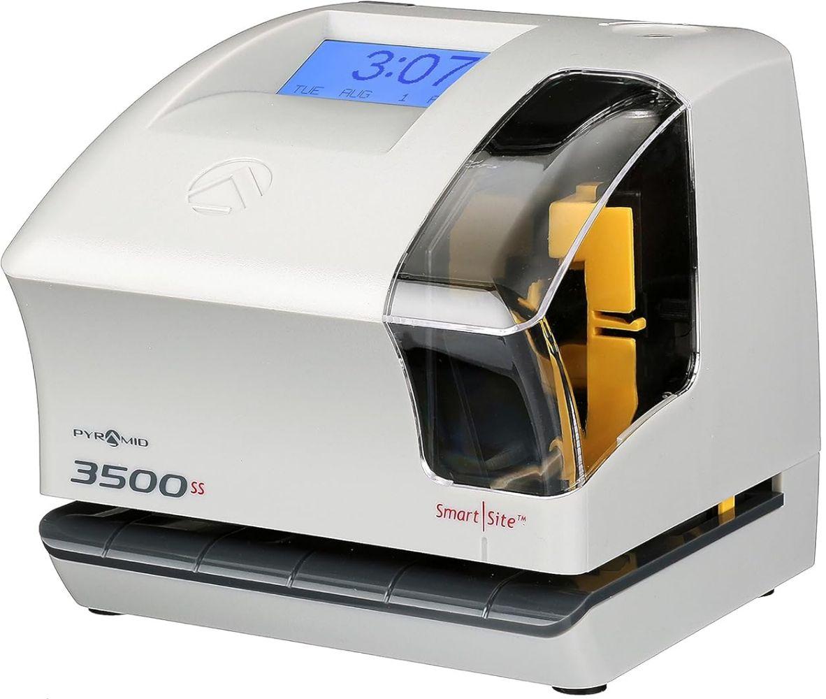 Refurbished Pyramid 3500ss SmartSite Time Clock & Document Stamp - Reebelo Österreich