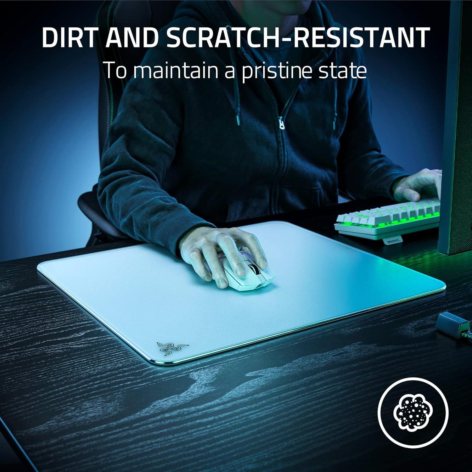 Refurbished Razer Atlas Tempered Glass Gaming Mouse Mat - Reebelo Österreich