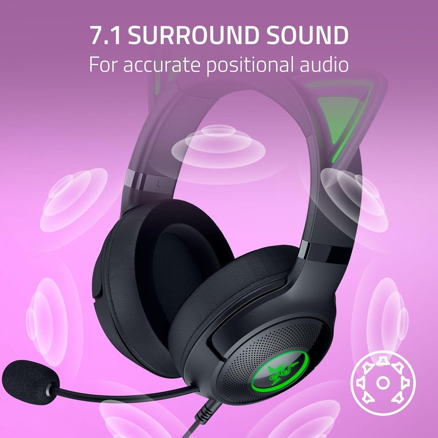 Refurbished Razer Kraken Kitty Edition V2 Wired Gaming Headset - Reebelo Österreich