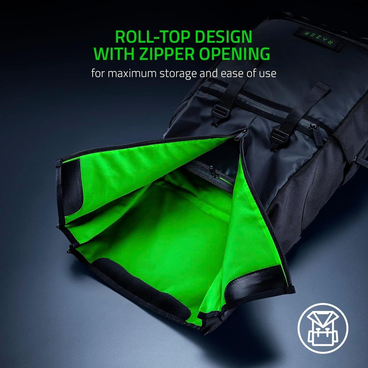 Refurbished Razer Recon 15-inch Rolltop Backpack - Reebelo Österreich