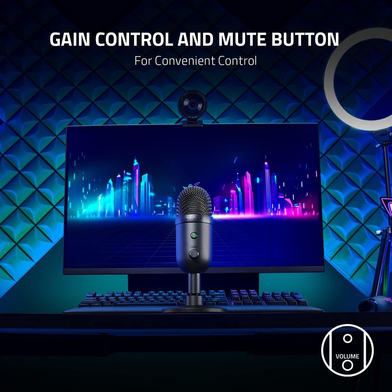 Refurbished Razer Seiren V2 X USB-Kondensatormikrofon für Streamer - Reebelo Österreich