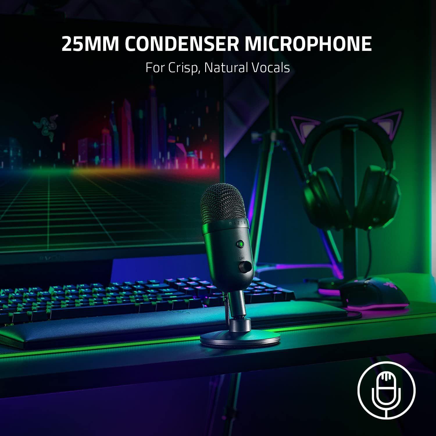 Refurbished Razer Seiren V2 X USB-Kondensatormikrofon für Streamer - Reebelo Österreich