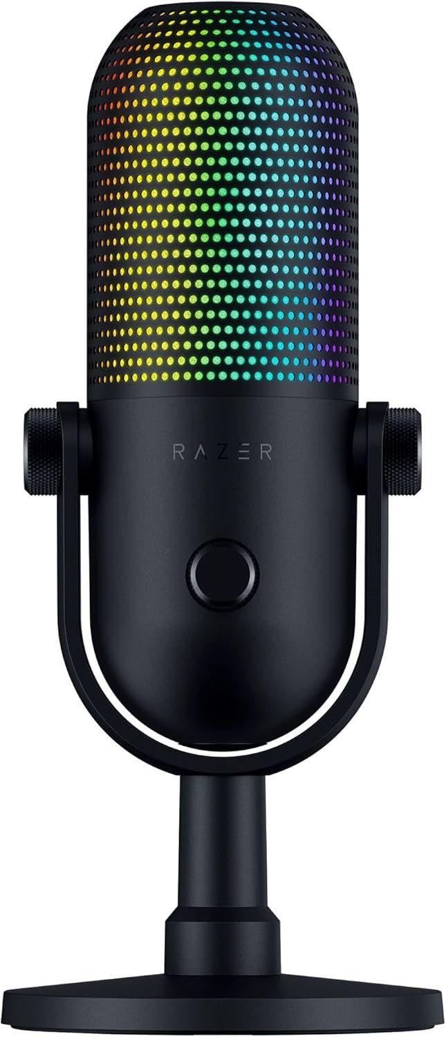 Refurbished Razer Seiren V3 Chroma Kondensator-USB-Mikrofon - Reebelo Österreich