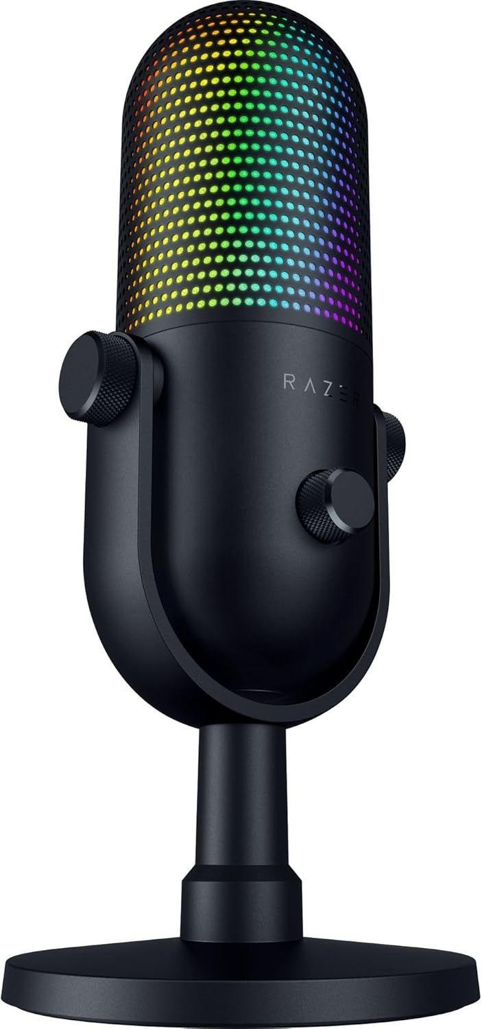 Refurbished Razer Seiren V3 Chroma Kondensator-USB-Mikrofon - Reebelo Österreich