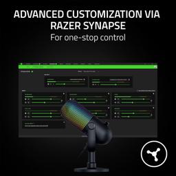 Refurbished Razer Seiren V3 Chroma Kondensator-USB-Mikrofon - Reebelo Österreich