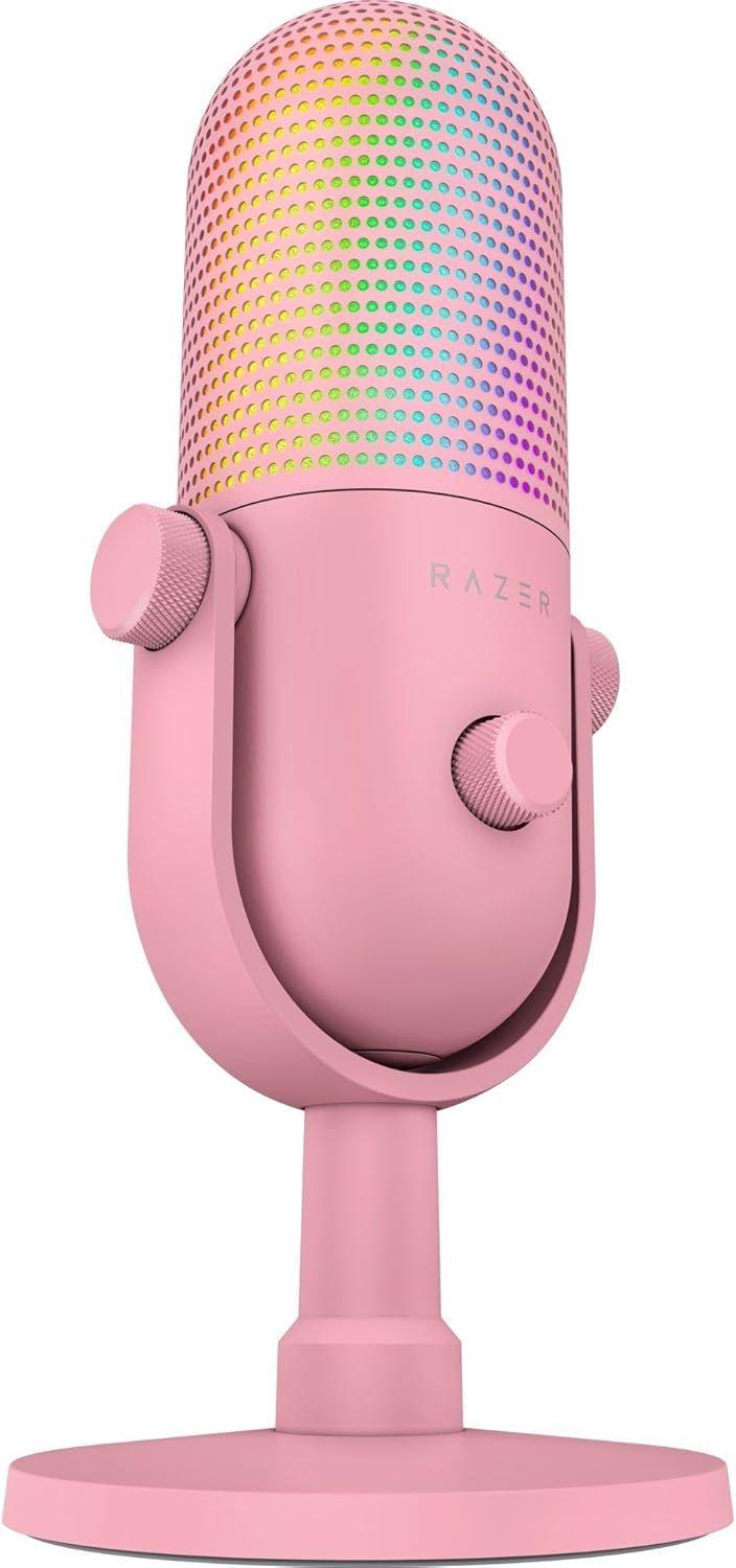 Refurbished Razer Seiren V3 Chroma Kondensator-USB-Mikrofon - Reebelo Österreich