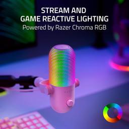 Refurbished Razer Seiren V3 Chroma Kondensator-USB-Mikrofon - Reebelo Österreich