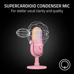 Refurbished Razer Seiren V3 Chroma Kondensator-USB-Mikrofon - Reebelo Österreich