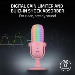 Refurbished Razer Seiren V3 Chroma Kondensator-USB-Mikrofon - Reebelo Österreich