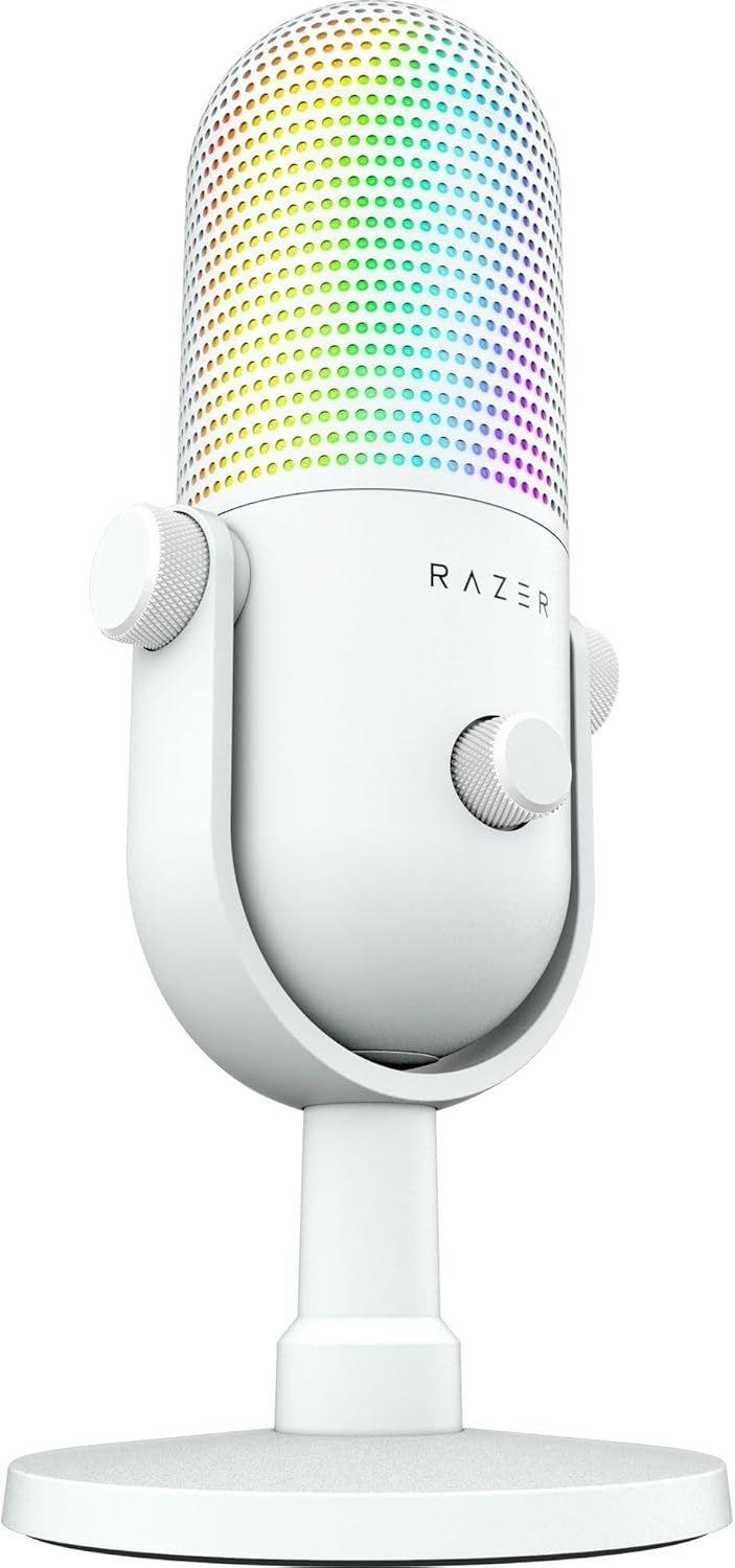 Refurbished Razer Seiren V3 Chroma Kondensator-USB-Mikrofon - Reebelo Österreich