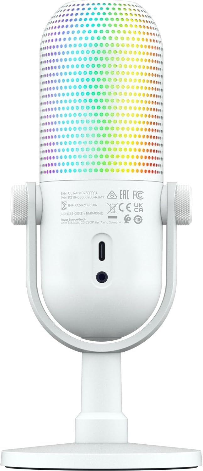 Refurbished Razer Seiren V3 Chroma Kondensator-USB-Mikrofon - Reebelo Österreich