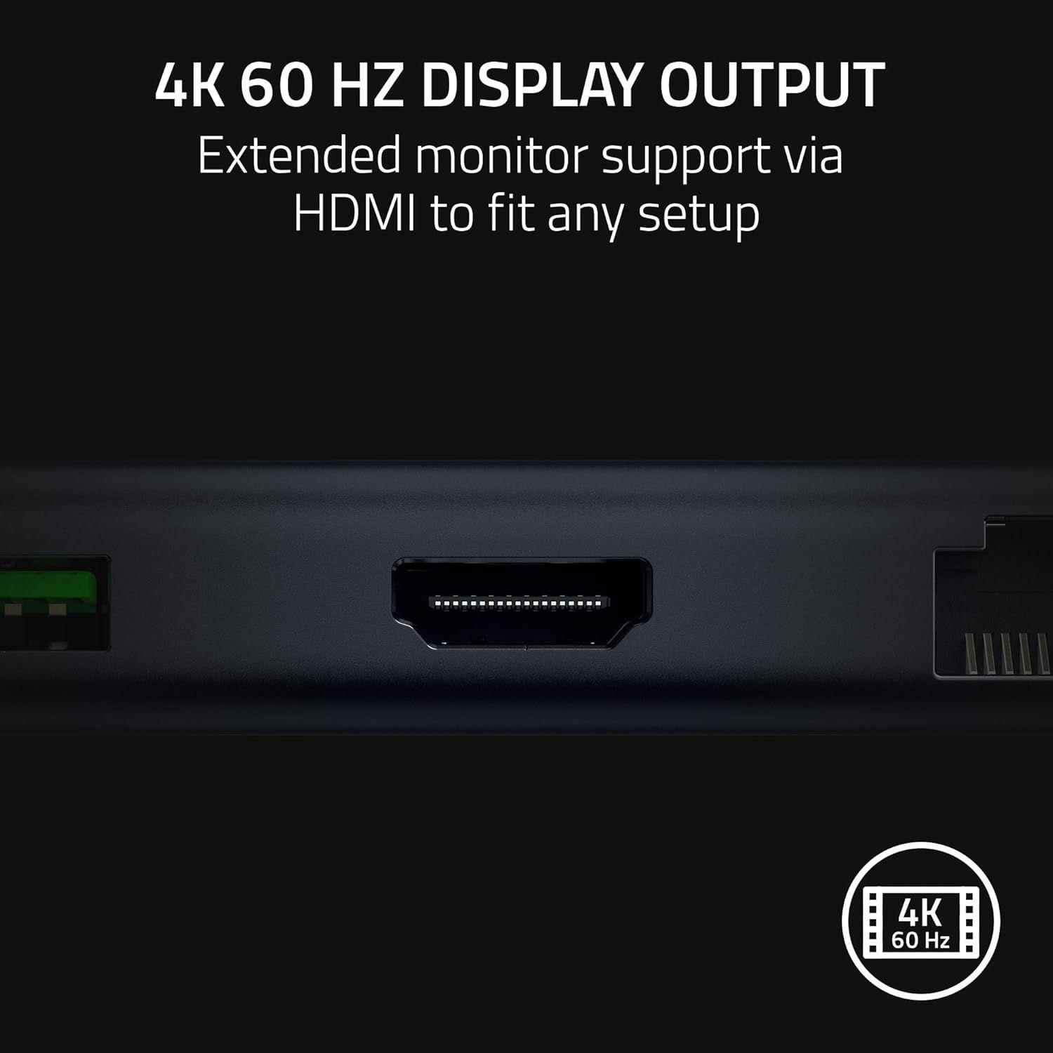 Refurbished Razer USB-C Dock 11 Port Docking Station for Laptops - Reebelo Österreich