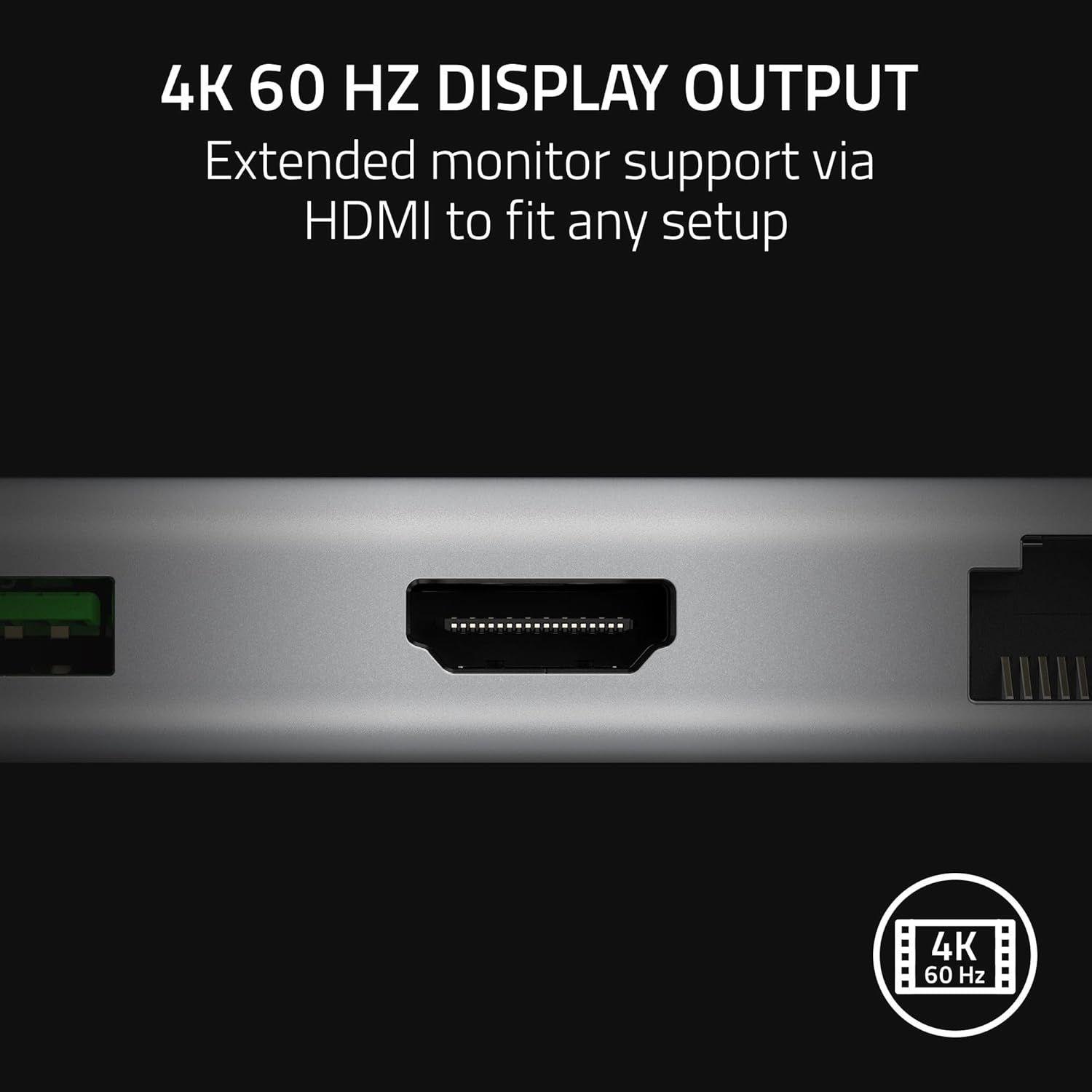 Refurbished Razer USB-C Dock 11 Port Docking Station for Laptops - Reebelo Österreich
