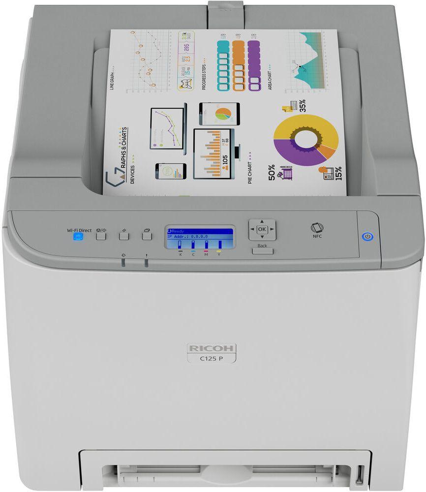 Refurbished RICOH C125 P Color Laser Printer - Reebelo Österreich