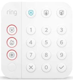 Refurbished Ring Alarm Keypad w/Adapter (2nd Gen)  - Reebelo Österreich