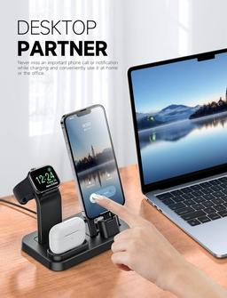 Refurbished RJR Aktualisierte 3-in-1-Ladestation für Apple-Geräte - Reebelo Österreich
