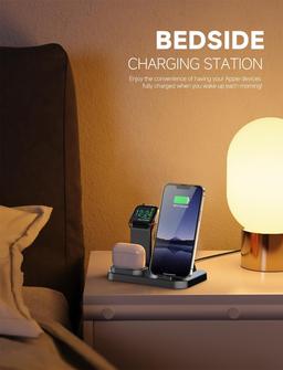 Refurbished RJR Aktualisierte 3-in-1-Ladestation für Apple-Geräte - Reebelo Österreich