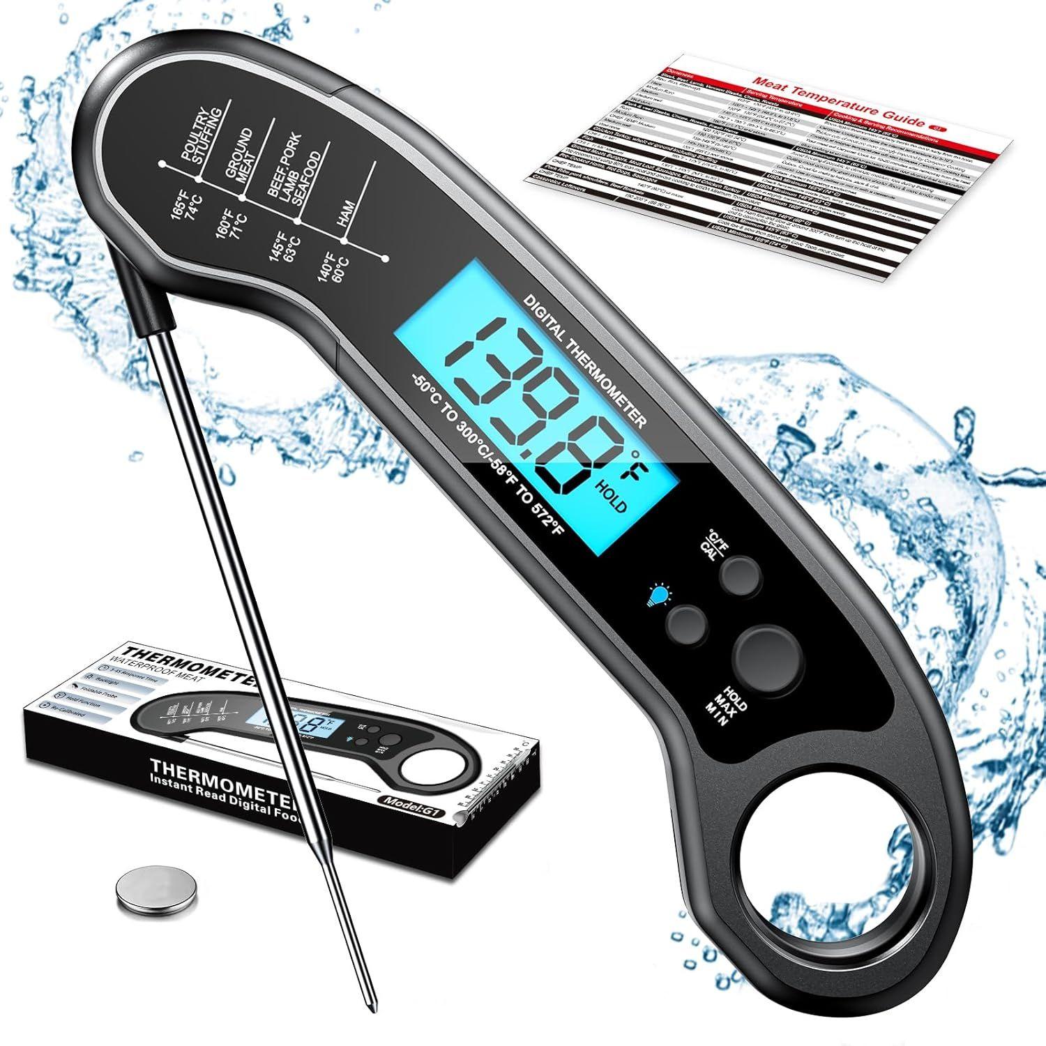 Refurbished Rouuo Digital Meat Thermometer - Reebelo Österreich