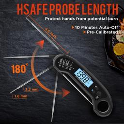 Refurbished Rouuo Digital Meat Thermometer - Reebelo Österreich