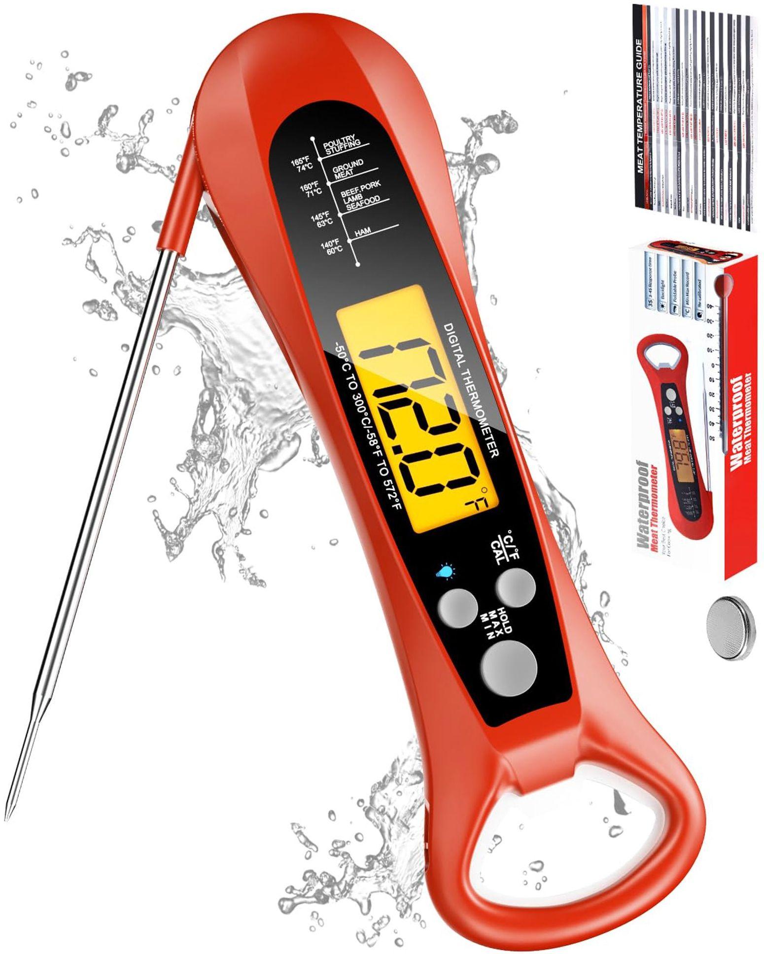 Refurbished Rouuo Instant Read Meat Thermometer - Reebelo Österreich