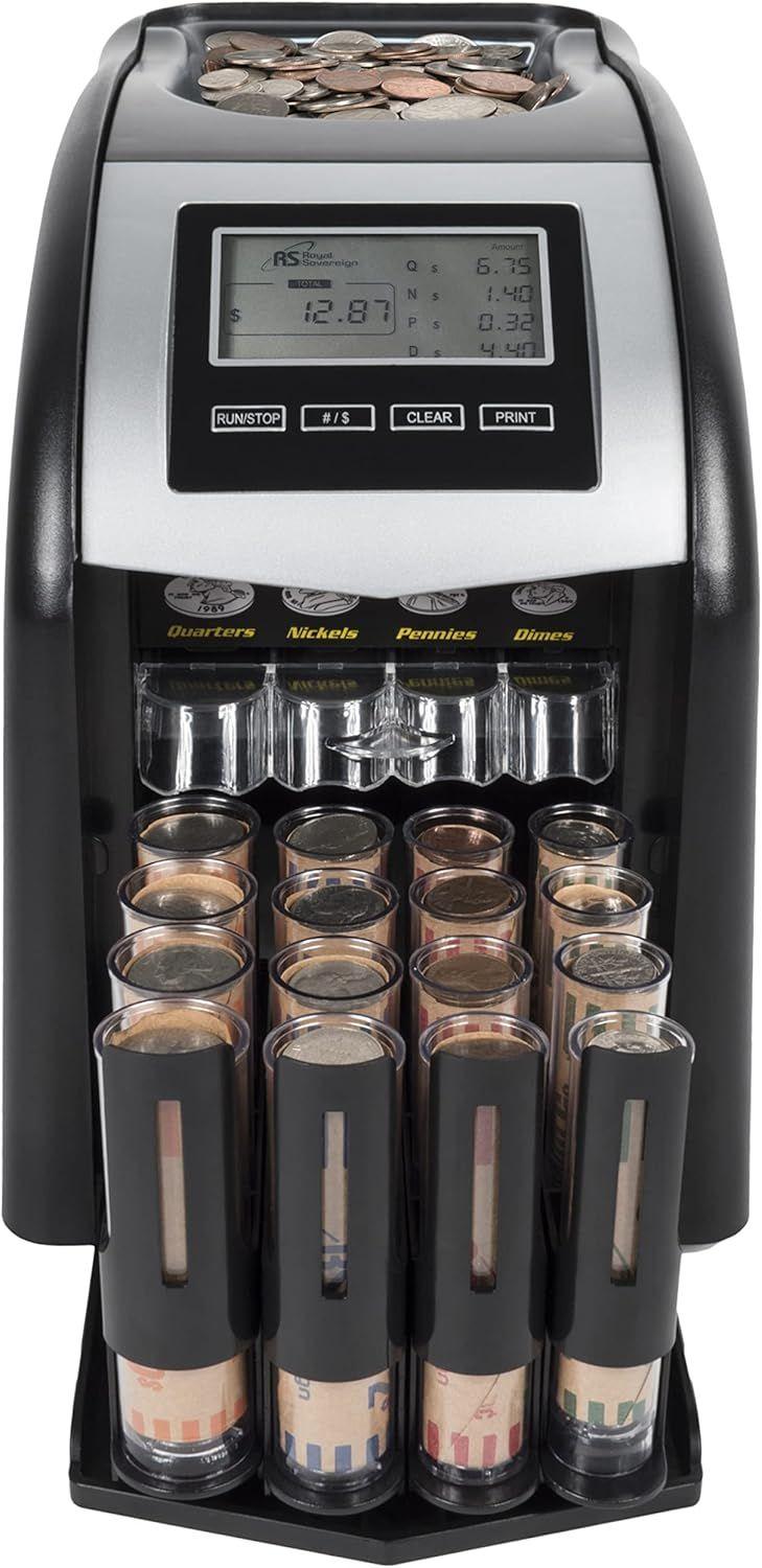 Refurbished Royal Sovereign Digital 4-Row Electric Coin Sorter - Reebelo Österreich