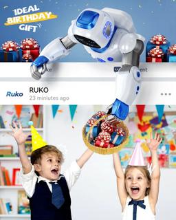 Refurbished Ruko 1088 Large Smart Robots for Kids - Reebelo Österreich