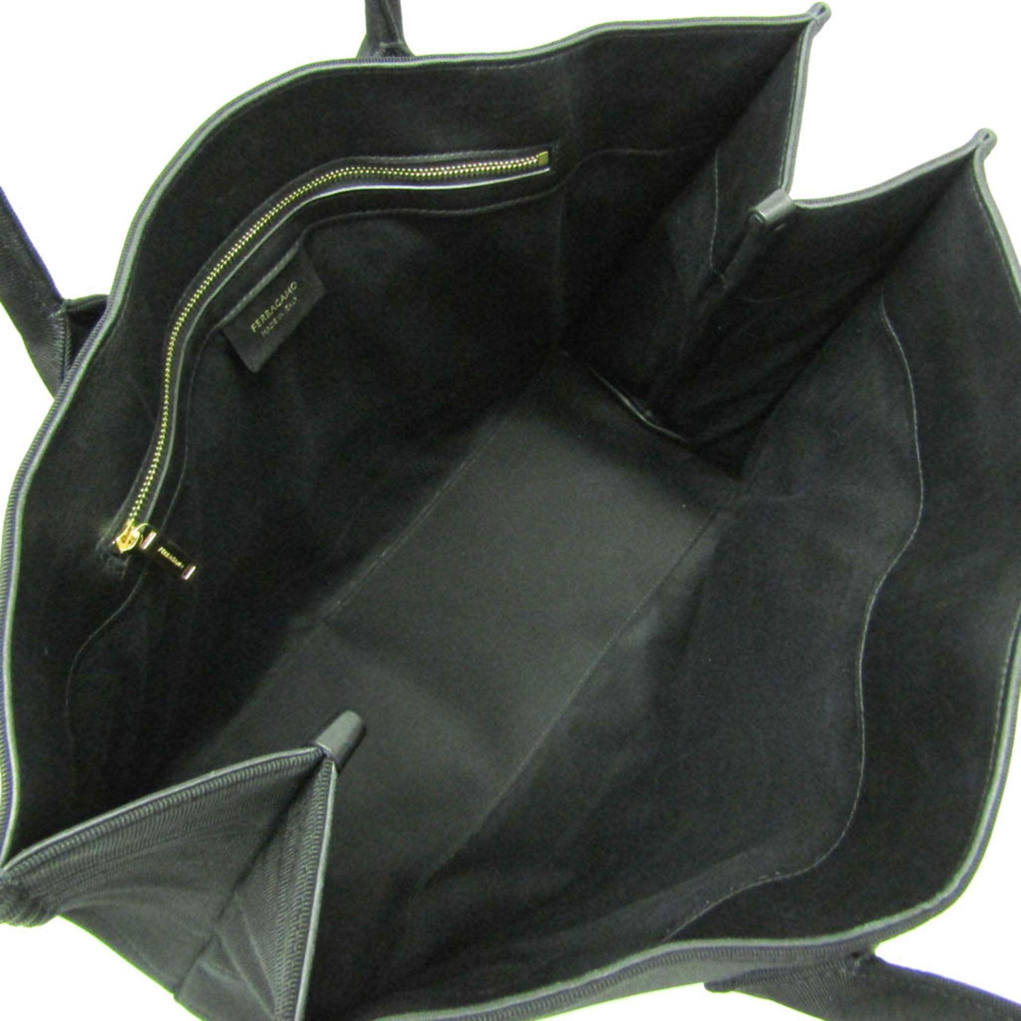 Refurbished Salvatore Ferragamo Canvas Tote Bag - Reebelo Österreich
