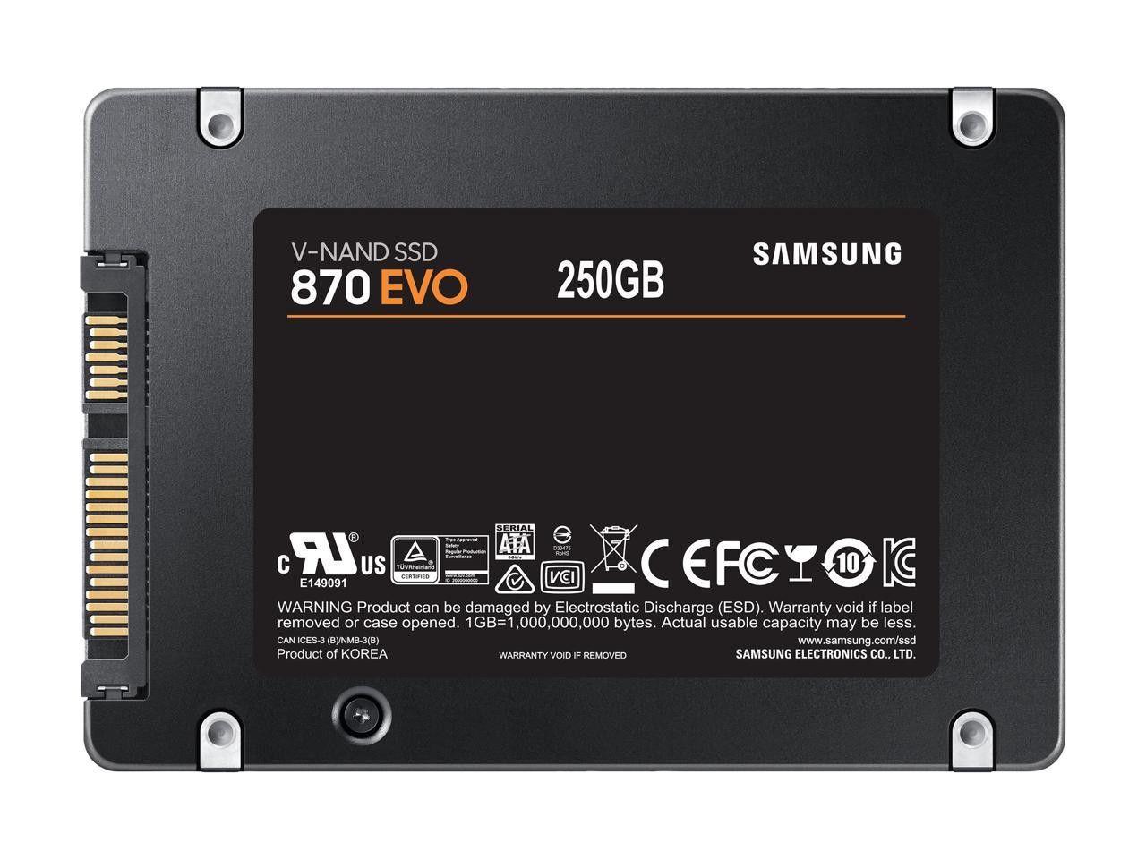 Refurbished Samsung 870 EVO SATA 2.5" Interval SSD - Reebelo Österreich