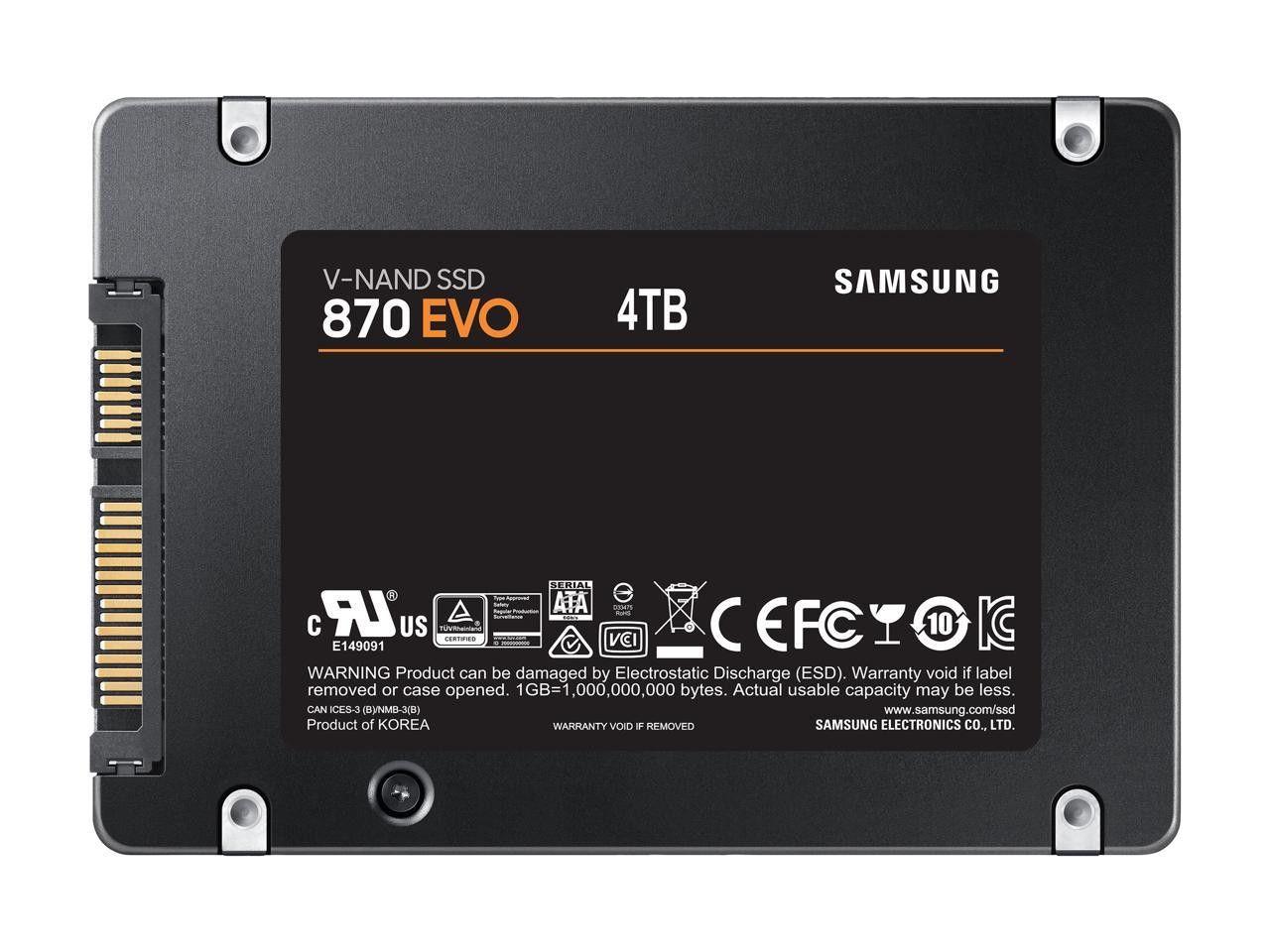 Refurbished Samsung 870 EVO SATA 2.5" Interval SSD - Reebelo Österreich