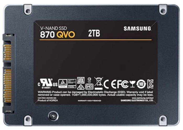 Refurbished Samsung 870 QVO SATA III 2.5" Internal SSD - Reebelo Österreich