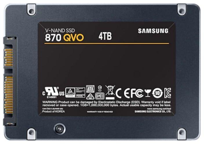 Refurbished Samsung 870 QVO SATA III 2.5" Internal SSD - Reebelo Österreich