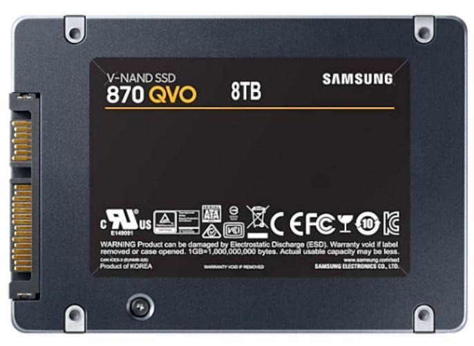 Refurbished Samsung 870 QVO SATA III 2.5" Internal SSD - Reebelo Österreich
