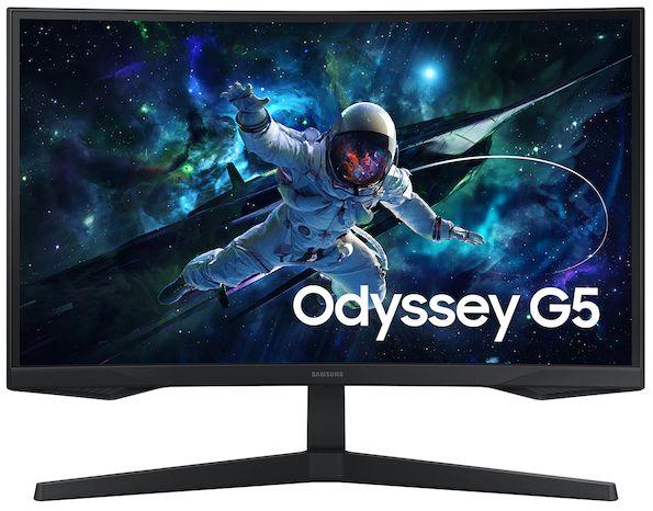 Refurbished Samsung Odyssey G55C Curved Gaming Monitor 27" - Reebelo Österreich