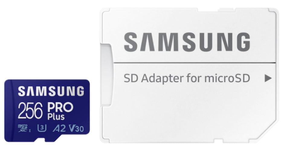 Refurbished Samsung Pro Plus microSDXC Card with Adapter 180MB/s - Reebelo Österreich