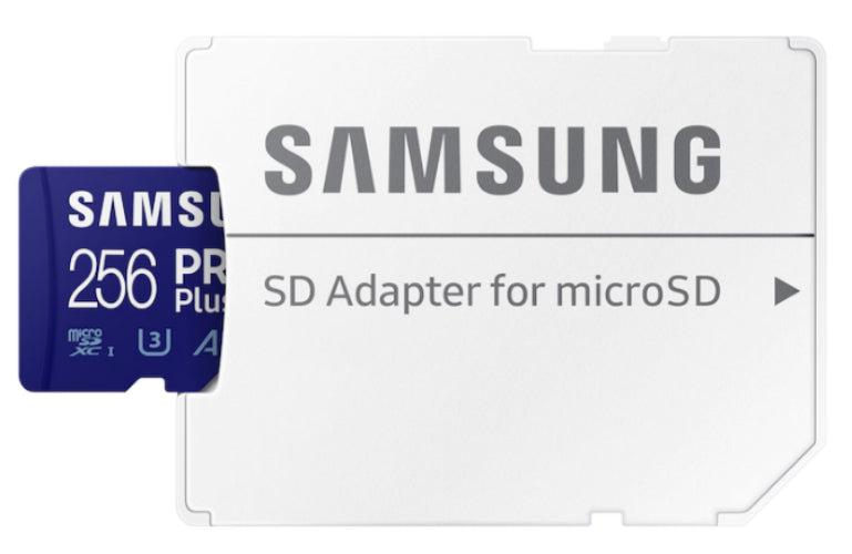 Refurbished Samsung Pro Plus microSDXC Card with Adapter 180MB/s - Reebelo Österreich