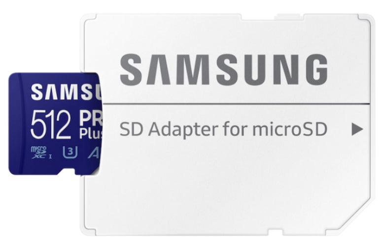 Refurbished Samsung Pro Plus microSDXC Card with Adapter 180MB/s - Reebelo Österreich
