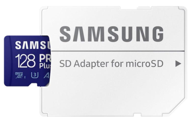 Refurbished Samsung Pro Plus microSDXC Card with Adapter 180MB/s - Reebelo Österreich